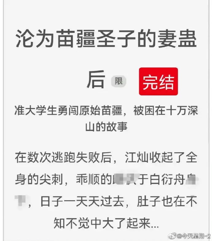 《沦为苗疆圣子的妻蛊后》全集txt下载-沦为苗疆圣子的妻蛊后免费阅读全文-狐狸雨小说完结版资源